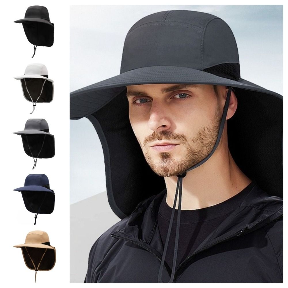 Topi Matahari Pinggiran Lebar  - Bucket Hat Women ulasan dan harga