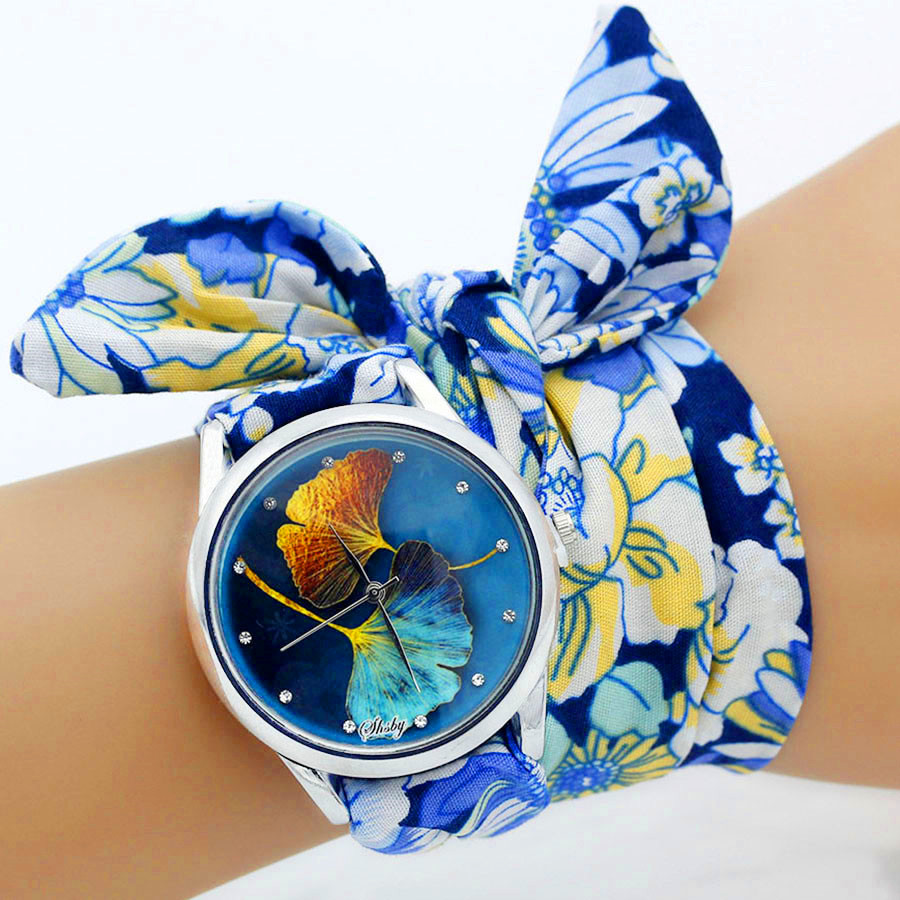 Shsby Jam Tangan Kain Wanita B - Women'S Fashion From The 60S ulasan dan harga